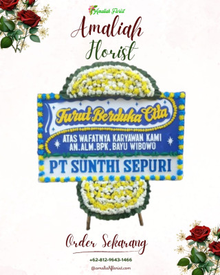 Papan Bunga Duka di Pondokmelati
