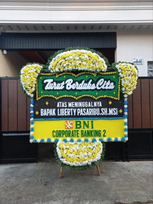Papan Bunga Duka di Pondokmelati