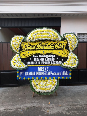 Papan Bunga Duka di Pondokmelati