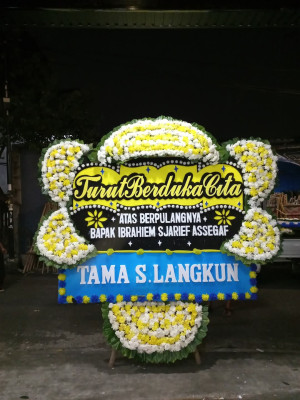 Papan Bunga Duka di Pondokmelati