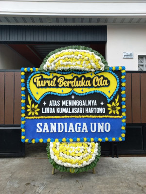 Papan Bunga Duka di Pondokmelati
