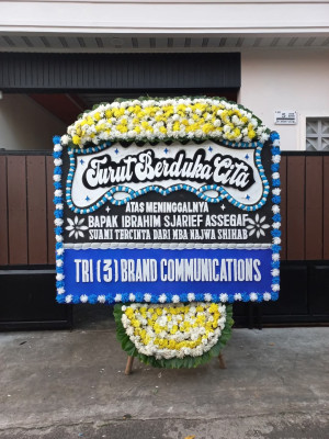 Papan Bunga Duka di Pondokmelati